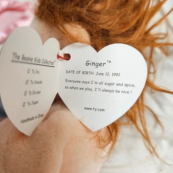 Ty Beanie Kids lot 2 of : Ginger & Cutie with Tags and Clothes - Picture 8 of 13